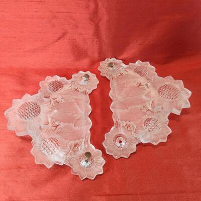 Vintage Venician-Style Glass Handles