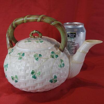 Vintage Belleek Tea Pot
