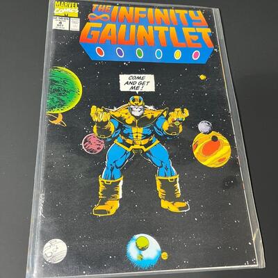 LOT 2: Infinity Gauntlet Vol. 1, Issues 2-5 Marvel Comic Books