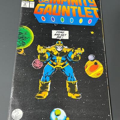 LOT 2: Infinity Gauntlet Vol. 1, Issues 2-5 Marvel Comic Books