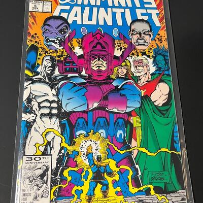 LOT 2: Infinity Gauntlet Vol. 1, Issues 2-5 Marvel Comic Books