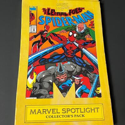 LOT 5: Three 4-issue Marvel Comics Collector's Packs - Spider-Man & More