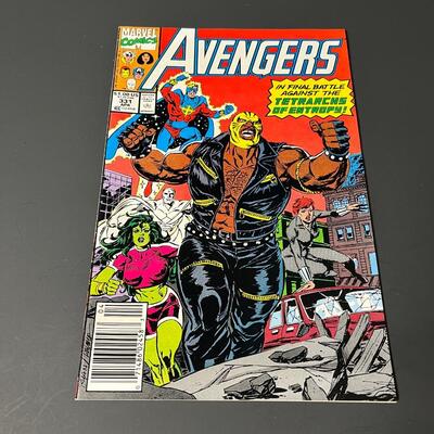 LOT 9: Eight Avengers Issues (321-324, 330-333) - Marvel Comics