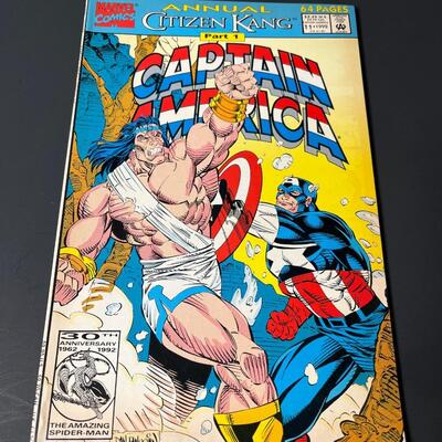 LOT 13: Four Captain America Comics - 3 Annuals & a What If?
