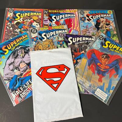 LOT 15: Collection of Superman DC Comics (8)