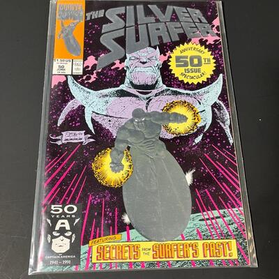 LOT 19: 10 Silver Surfer Marvel Comic Books