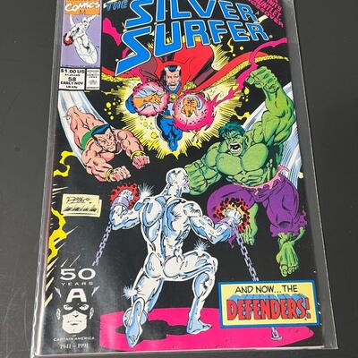 LOT 19: 10 Silver Surfer Marvel Comic Books