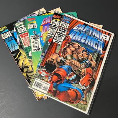 LOT 23: 1994 Captain America Comic Books - Issues 429-433