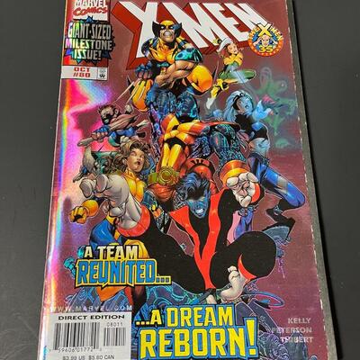 LOT 25: Six X-Men/Wolverine Marvel Comic Books