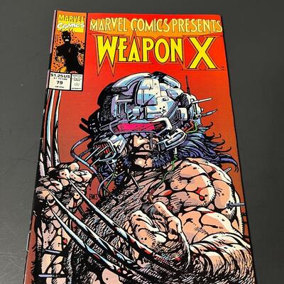 LOT 30: Marvel's Weapon X Comic Books - Issues 76-79