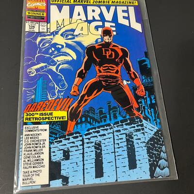 LOT 34: Four Assorted Comics - Marvel Age & More
