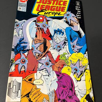 LOT 36: DC Comics Justice League Europe (7 issues)