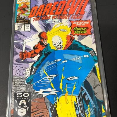 LOT 38: Marvel's Daredevil Comics Issues 291-296
