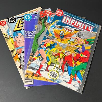 LOT 39: Five Assorted DC Comics from the 1980s