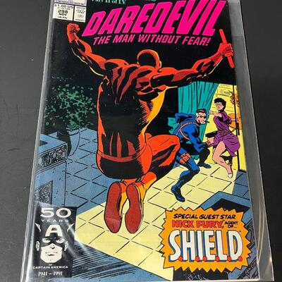 LOT 41: Six Daredevil Marvel Comic Books