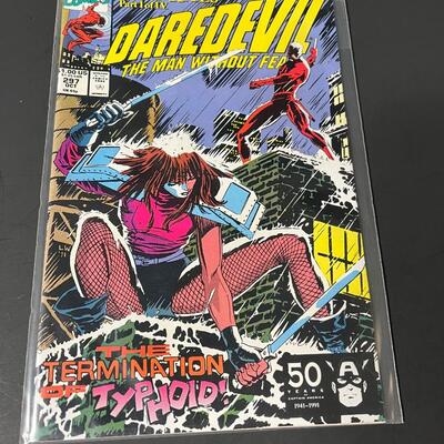 LOT 41: Six Daredevil Marvel Comic Books