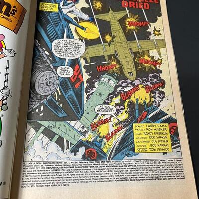 LOT 42: 1980s G.I. Joe Marvel Comic Books