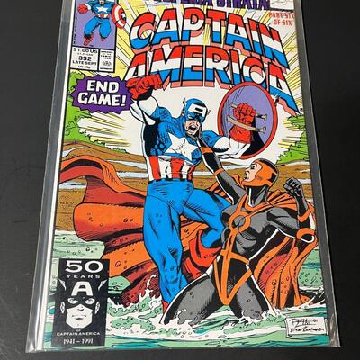 LOT 43: Marvel's Captain America Comics - 390-398
