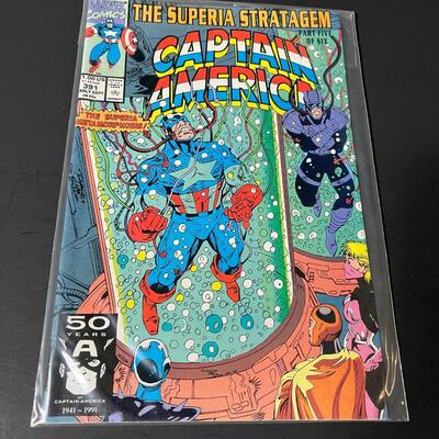 LOT 43: Marvel's Captain America Comics - 390-398
