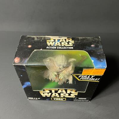 LOT 49: YODA! A Lot of Star Wars Collectibles Featuring The Green Jedi Master, It Is