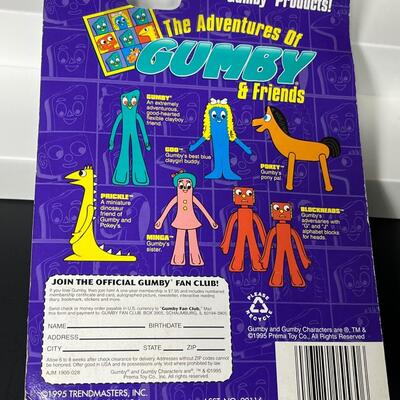 LOT 55: Adventures of Gumby Figures by Trendmasters