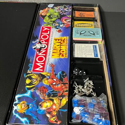 LOT 64: Marvel Comics Games, Toys & Collectibles - Monopoly & More