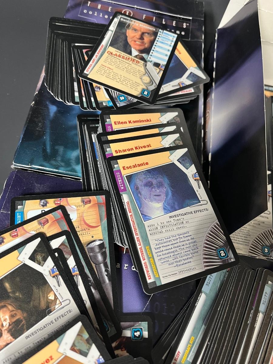 LOT 66 XFiles Cards Collectible Card Game and Movie Cards