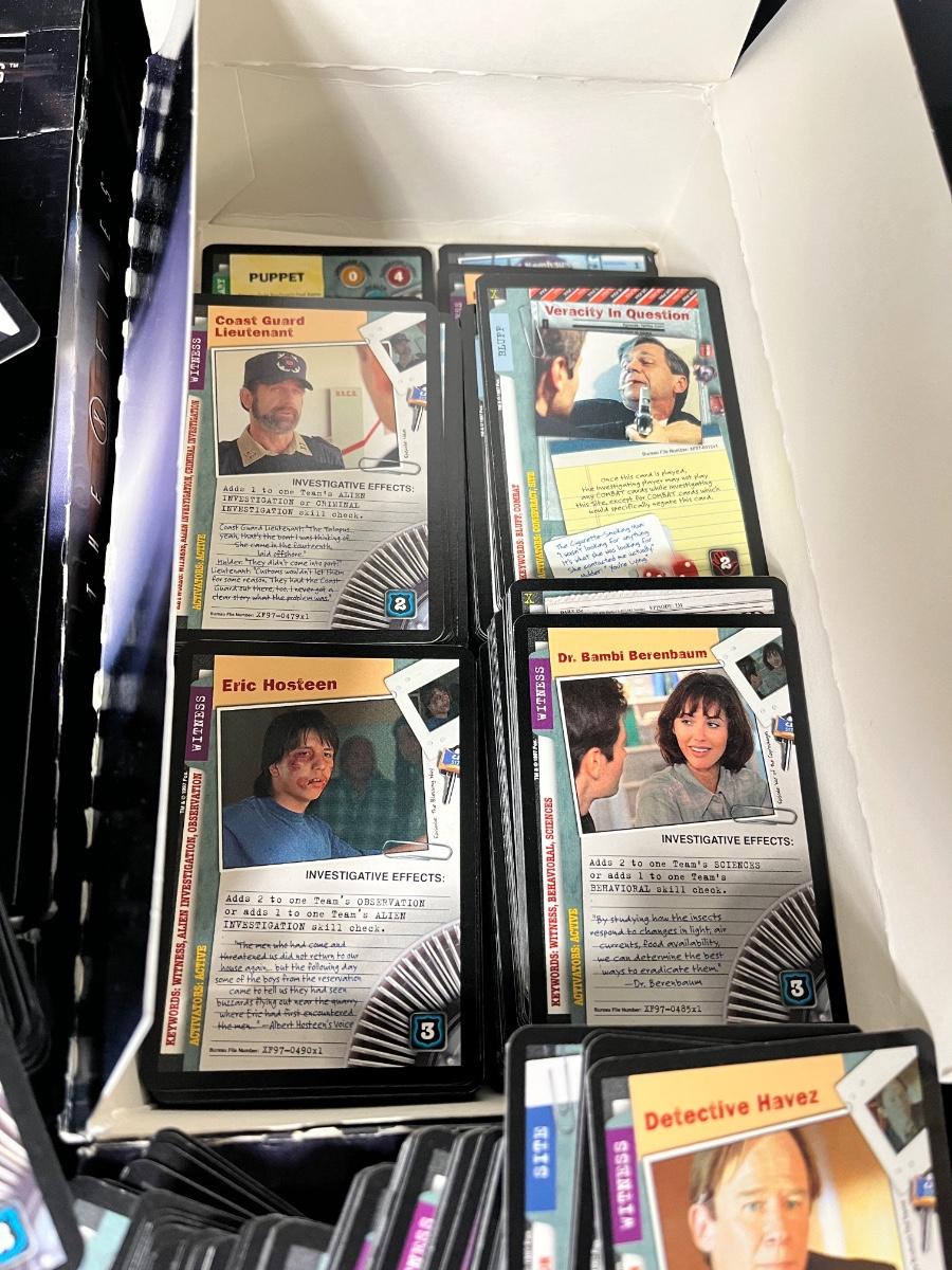 LOT 66 XFiles Cards Collectible Card Game and Movie Cards
