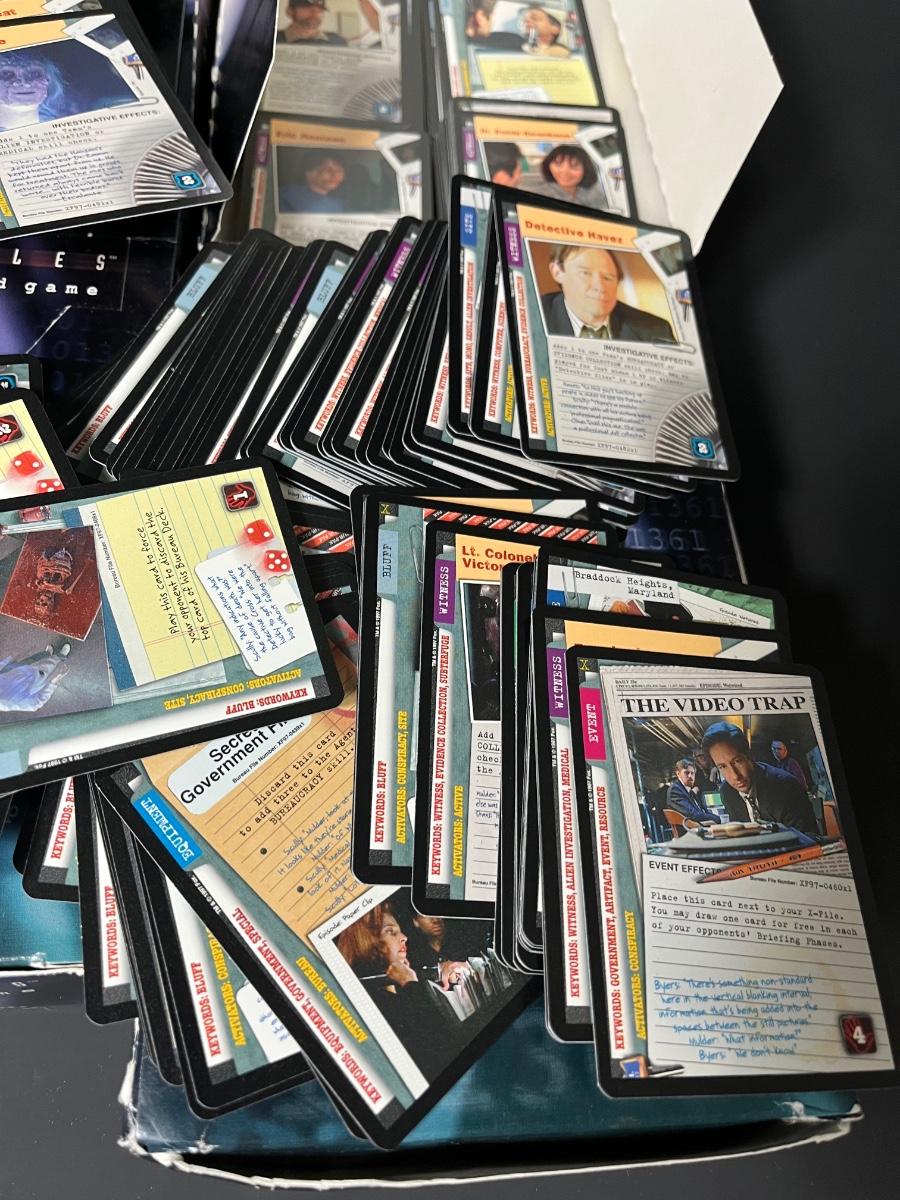 LOT 66 XFiles Cards Collectible Card Game and Movie Cards
