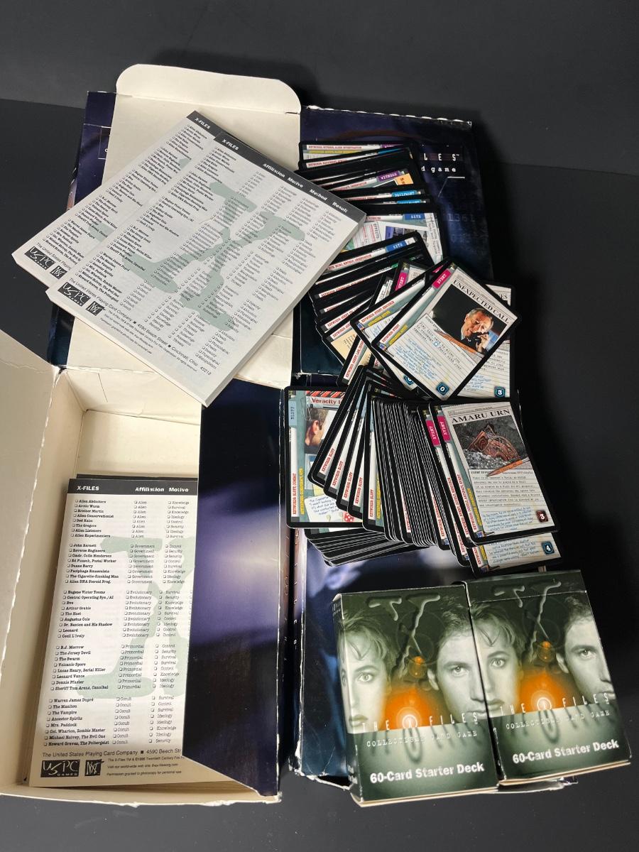 LOT 66 XFiles Cards Collectible Card Game and Movie Cards