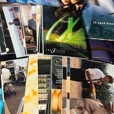 LOT 66: X-Files Cards - Collectible Card Game and Movie Cards