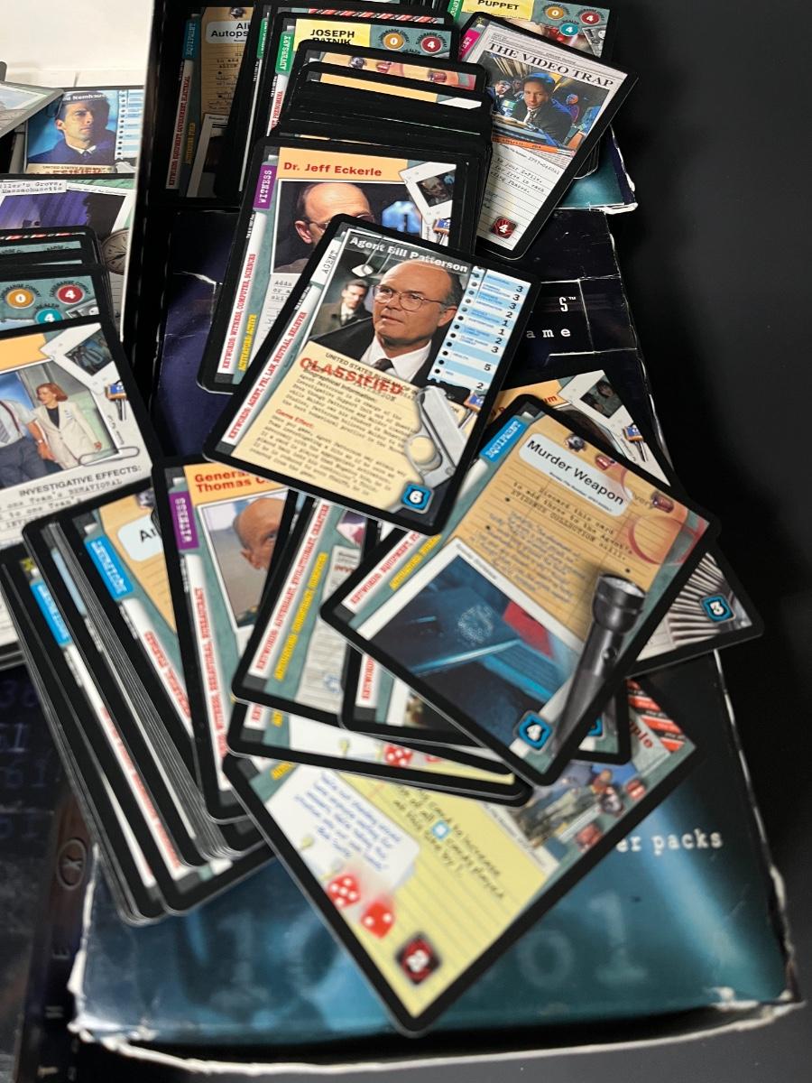 LOT 66 XFiles Cards Collectible Card Game and Movie Cards