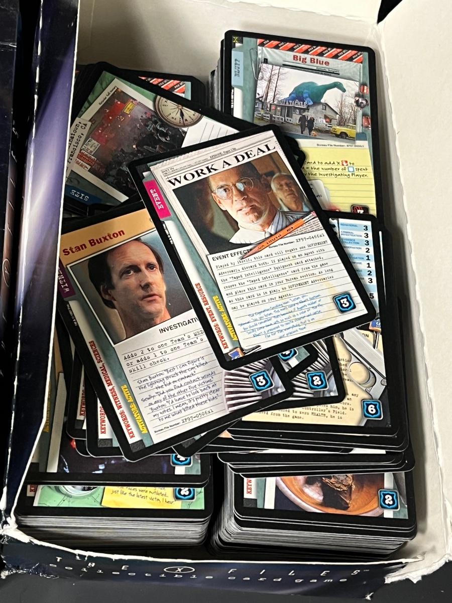 LOT 66 XFiles Cards Collectible Card Game and Movie Cards