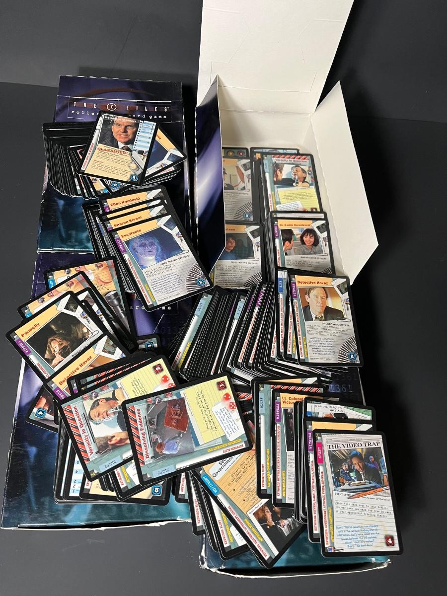 LOT 66 XFiles Cards Collectible Card Game and Movie Cards