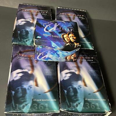 LOT 66: X-Files Cards - Collectible Card Game and Movie Cards