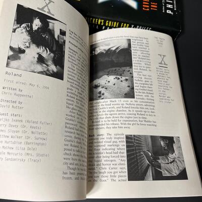 LOT 68: Big Lot of X-Files Books & Magazines
