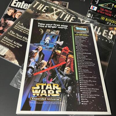 LOT 68: Big Lot of X-Files Books & Magazines