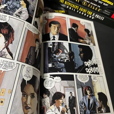 LOT 68: Big Lot of X-Files Books & Magazines