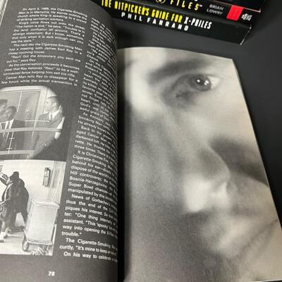 LOT 68: Big Lot of X-Files Books & Magazines