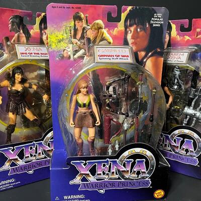 LOT 69: Three Xena Warrior Princess 6" Action Figures