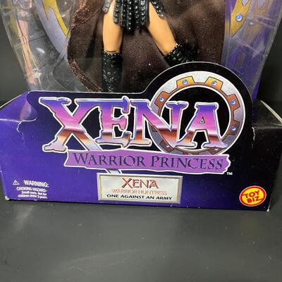 LOT 72: Lot of 3 Xena 6" Action Figures by Toy Biz