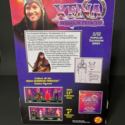 LOT 72: Lot of 3 Xena 6" Action Figures by Toy Biz