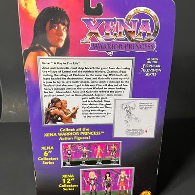 LOT 72: Lot of 3 Xena 6" Action Figures by Toy Biz