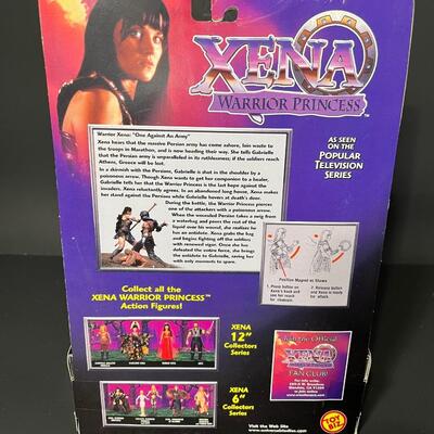 LOT 72: Lot of 3 Xena 6" Action Figures by Toy Biz