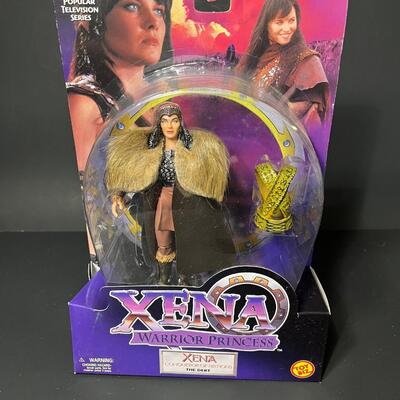 LOT 72: Lot of 3 Xena 6" Action Figures by Toy Biz