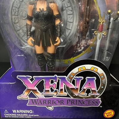 LOT 72: Lot of 3 Xena 6" Action Figures by Toy Biz