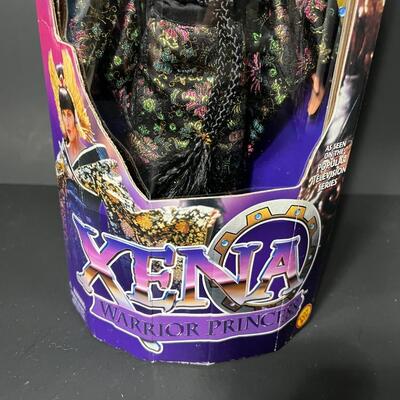 LOT 73: Xena Warrior Princess 12" Dolls (2) - Xena "Armageddon" and Ares "The Deliverer"