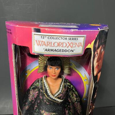 LOT 73: Xena Warrior Princess 12" Dolls (2) - Xena "Armageddon" and Ares "The Deliverer"