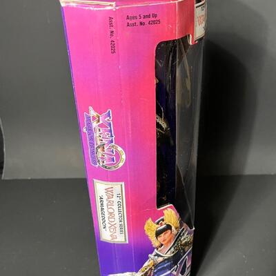 LOT 73: Xena Warrior Princess 12" Dolls (2) - Xena "Armageddon" and Ares "The Deliverer"