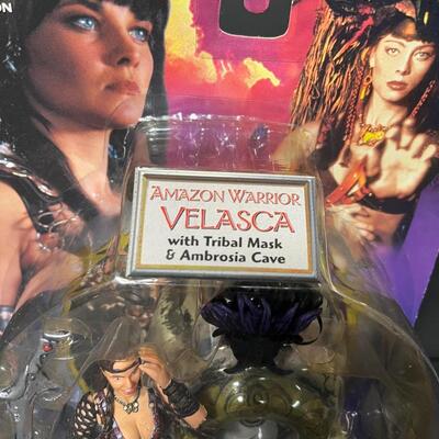 LOT 74: Two 6" Xena Warrior Princess Action Figures